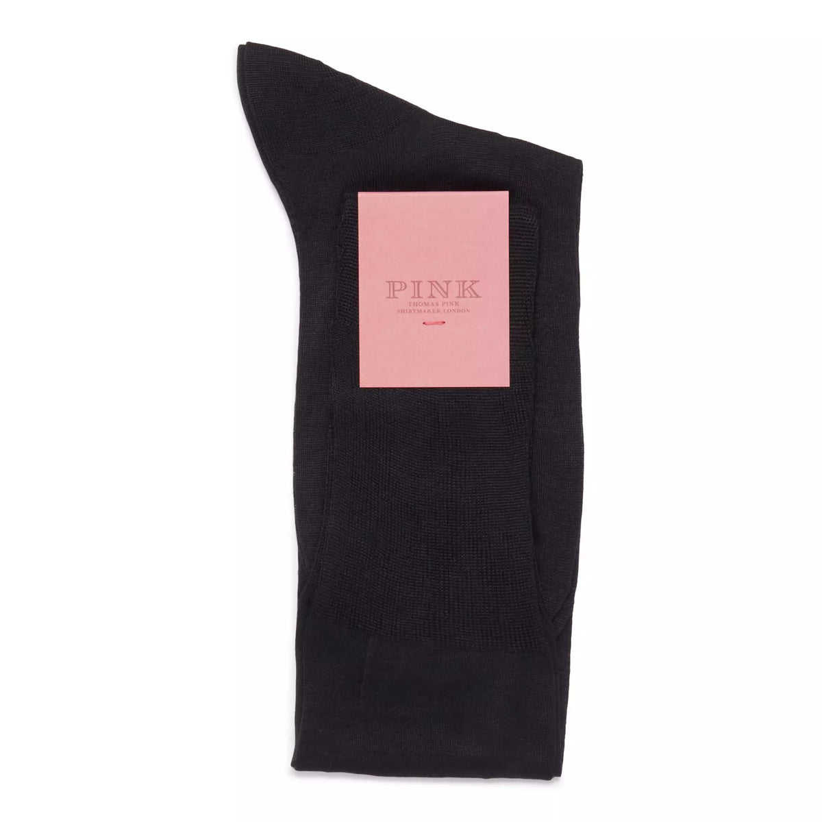 Black Long Silk Dress Socks